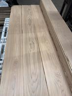 Eiken vloer restpartijen 16,5 m2, 6,4 m2, 5,1 m2, 3,7 m2., Doe-het-zelf en Verbouw, Vloerdelen en Plavuizen, Ophalen, Nieuw, Vloerdelen of -planken
