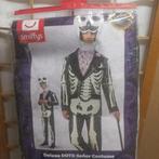 Halloween carnaval skelet outfit xl, Ophalen of Verzenden, Nieuw, Maat 56/58 (XL), Halloween
