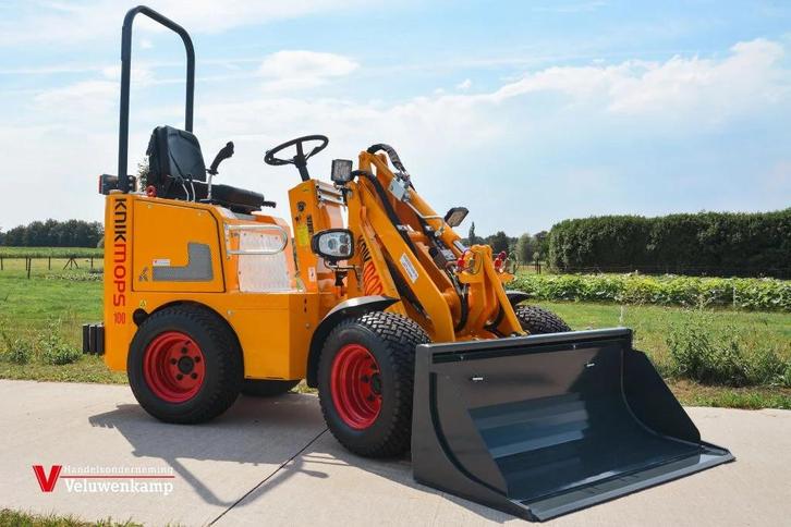 Knikmops 100 nieuw op voorraad! (bj 2025), Zakelijke goederen, Machines en Bouw | Kranen en Graafmachines, Wiellader of Shovel