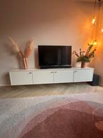 Zwevend Tv meubel licht beige, Huis en Inrichting, Kasten | Televisiemeubels, Ophalen, Zo goed als nieuw, 25 tot 50 cm, Minder dan 100 cm