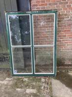 4 grote meranti schuiframen van oude boerderij, Minder dan 75 cm, Ophalen of Verzenden, Zo goed als nieuw, 75 tot 150 cm