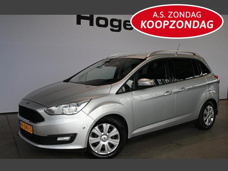 Ford Grand C-Max 1.0 Trend 7 Persoons Clima Navigatie LED Tr, Auto's, Ford, Bedrijf, Te koop, Grand C-Max, ABS, Airbags, Airconditioning