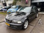 BMW 3-serie Touring 318i Executive Apk/Airco/M-velg/Elek.ram, 4 cilinders, Zwart, Origineel Nederlands, Handgeschakeld