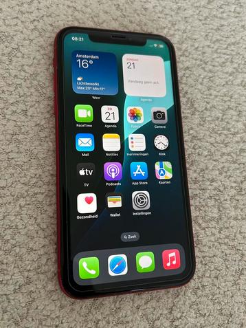 📲 🔥 iPhone XR Red (PRODUCT) – 64GB – Batterij 89% beschikbaar voor biedingen