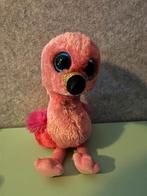 Ty Roze Flamingo Knuffel 24 cm, Kinderen en Baby's, Speelgoed | Knuffels en Pluche, Ophalen, Zo goed als nieuw, Overige typen