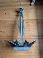 Art Deco Muller Freres Verchroomde Lamp, Ophalen
