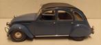 Citroen 2CV eend blauw 1966 Solido metal 1:17 KRD, Ophalen of Verzenden, Zo goed als nieuw, Auto, Solido