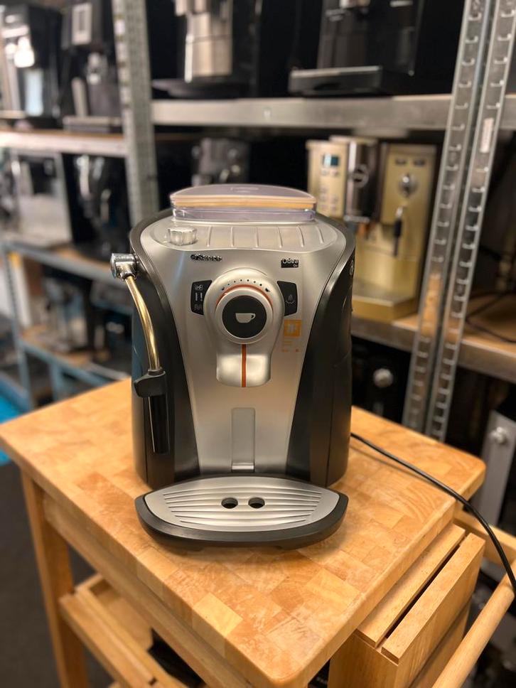 Saeco Odea Go, Witgoed en Apparatuur, Koffiezetapparaten, Zo goed als nieuw, Koffiebonen, Koffiemachine, 10 kopjes of meer, Afneembaar waterreservoir