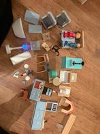 Houten poppen huis, Ophalen, Zo goed als nieuw, Decoratie