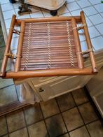 Vintage bamboe dienblad, Huis en Inrichting, Woonaccessoires | Dienbladen, Ophalen of Verzenden, Zo goed als nieuw, Rechthoekig