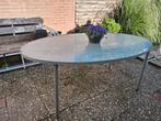 Gratis tuintafel af te halen, Ophalen of Verzenden, Gebruikt, Rechthoekig, Aluminium