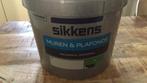 Sikkens muurverf kleur wit (mat) 9010, Doe-het-zelf en Verbouw, Verf, Beits en Lak, Wit, Nieuw, Ophalen of Verzenden, Verf