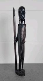 Handgesneden Afrikaans  houten beeld., Antiek en Kunst, Kunst | Beelden en Houtsnijwerken, Ophalen of Verzenden