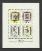 Hongarije Blok 36 insecten vlinder postzegel dag 1962 postfr, Verzenden, Postfris, Dier of Natuur