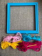 Borduurplankje met wol gratis ophalen, Hobby en Vrije tijd, Ophalen, Gebruikt, Materiaal