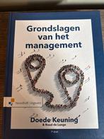 Grondslagen van het management - Doede Keuning, Verzenden, Gelezen, Management