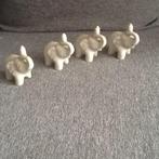 4 Olifantjes van steen Ook geschikt voor wierookstokjes, Ophalen of Verzenden, Nieuw