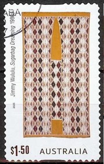 621 Australië 2025 Bark Painting Arnhem Land s/a beschikbaar voor biedingen
