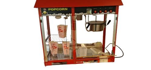 te huur Popcornmachine, Hobby en Vrije tijd, Feestartikelen | Verhuur, Nieuw, Ophalen of Verzenden