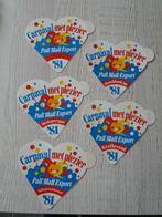 5 stickers Carnaval met plezier Pall Mall Export '81, Ophalen of Verzenden, Zo goed als nieuw, Overige typen