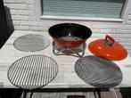 BBQ Bodum Oranje, diameter 35 cm+ extra rooster, Ophalen, Zo goed als nieuw, Bodum, Met accessoires