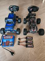 Traxxas Summit & e-Revo brushless 1/16 met extra onderdelen, Overige merken, Gebruikt, Auto, Groter dan 1:32