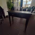 Zwarte sidetable, Huis en Inrichting, Tafels | Sidetables, 25 tot 50 cm, Gebruikt, Rechthoekig, Ophalen