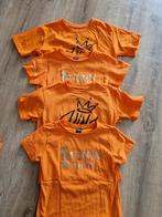 Koningsdag t-shirts meisje jongen oranje maat 104 116 134, Kinderen en Baby's, Kinderkleding | Overige, Jongen of Meisje, Ophalen of Verzenden