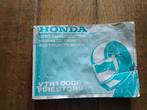 Instructieboekje honda vtr1000f firestorm vtr vtr1000, Ophalen, Honda