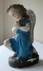 Antiek Beeld Engel Gips 28 cm., Ophalen of Verzenden