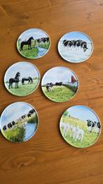 Wiebe van der Zee Onderzetters - Set van 6, Huis en Inrichting, Woonaccessoires | Onderzetters, Ophalen of Verzenden, Gebruikt