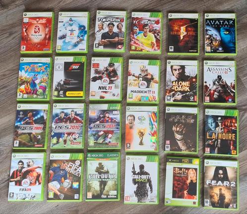 Diverse X-Box spellen (23 stuks), Spelcomputers en Games, Games | Xbox 360, Zo goed als nieuw, Sport, Vanaf 3 jaar, Ophalen of Verzenden