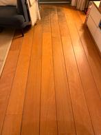 Robjn hout klik vloer., Ophalen, Gebruikt, Vloerdelen of -planken, 10 m² of meer