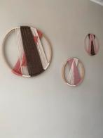 Driedelige set wanddecoratie, Huis en Inrichting, Woonaccessoires | Wanddecoraties, Ophalen of Verzenden, Zo goed als nieuw