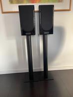 2 speakers Monitor Audio Gold 100 5G zwart, Zo goed als nieuw, 60 tot 120 watt, Front, Rear of Stereo speakers, Ophalen