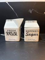 Riviera Maison Melk & Suiker Set - Nieuwstaat, Huis en Inrichting, Ophalen of Verzenden, Zo goed als nieuw