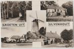 Ulvenhout 5-vensterkaart 1958 . met molen "De korenbloem"., Verzamelen, Ansichtkaarten | Nederland, Verzenden, 1940 tot 1960, Gelopen
