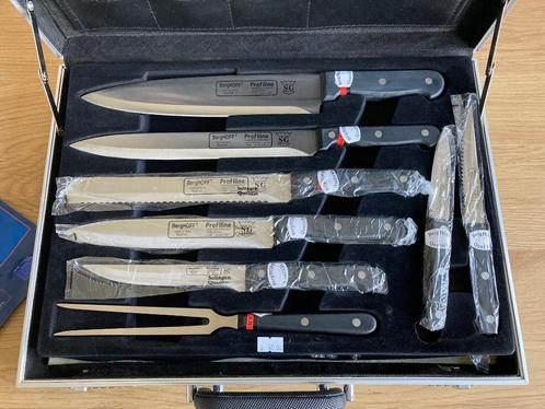 BERGHOFF MESSSENSET in koffer - 23 DELIG, Huis en Inrichting, Keuken | Bestek, Nieuw, Bestekset, Rvs of Chroom, Vaatwasserbestendig