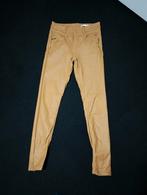 Okergele Imitatie Leren Broek - Miss Etam, Maat 38/40 (M), Geel, Ophalen of Verzenden, Zo goed als nieuw