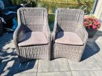4 x wicker royall lifestyle tuinstoelen, Tuin en Terras, Ophalen, Zo goed als nieuw, Wicker