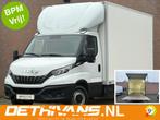 Iveco Daily 35S16 160PK Aut8 Bakwagen + Laadklep (bj 2021), Automaat, Gebruikt, Wit, Bedrijf