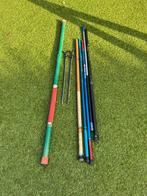 Partij telescoop hengels, Watersport en Boten, Hengelsport | Karpervissen, Ophalen of Verzenden, Zo goed als nieuw