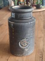 Grijze keramieken pot kruik vaas ptmd stijl, Overige kleuren, Aardewerk of Porselein, Ophalen of Verzenden, Zo goed als nieuw