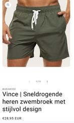 Heren zwembroek maat m, Kleding | Heren, Badmode en Zwemkleding, Ophalen of Verzenden, Maat 48/50 (M), Groen, Zwemshort