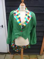 CARNAVAL, clownsjas, jas, groen, carnavalsjas, clown, Maat 38/40 (M), Carnaval, Ophalen of Verzenden, Kleding