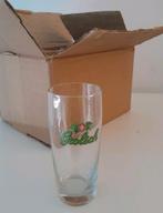 Grolsch doos met 12 Fluitjes / Jonker glazen nieuw, Ophalen of Verzenden, Zo goed als nieuw, Glas of Glazen, Grolsch