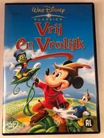 Walt Disney Classics - Vrij en Vrolijk - Bongo / Mickey en, Cd's en Dvd's, Tekenfilm, Ophalen of Verzenden, Zo goed als nieuw