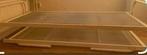 Dubbel onderschuifbed logeerbed zgan, 90 cm, Eenpersoons, Wit, Ophalen of Verzenden