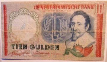 Bankbiljet Nederland 10 Gulden 1953 beschikbaar voor biedingen