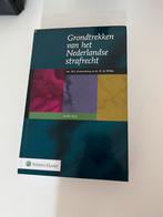 Grondtrekken van het Nederlandse strafrecht (10de druk), Ophalen of Verzenden, Zo goed als nieuw, Sociale wetenschap